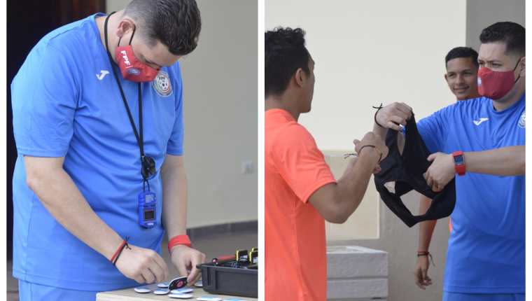 La Selección de Puerto Rico utiliza la tecnología para mejorar el rendimiento de sus jugadores. (Foto Prensa Libre: http://www.fedefutbolpr.com/)