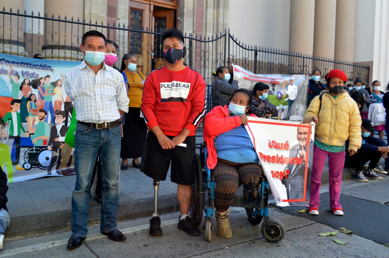 Guatemaltecos demandan una protección a favor de víctimas de accidentes viales. (Foto: María Renee Barrientos)