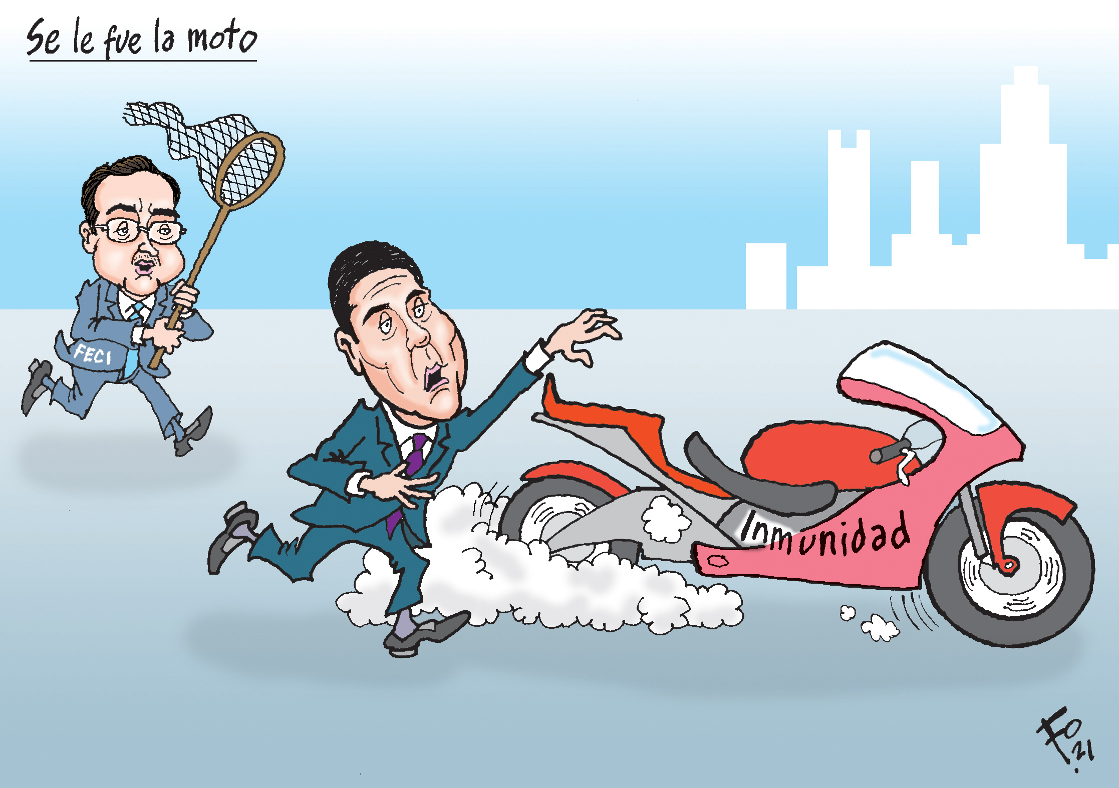 Personajes: Francisco Sandoval y Mynor Moto.