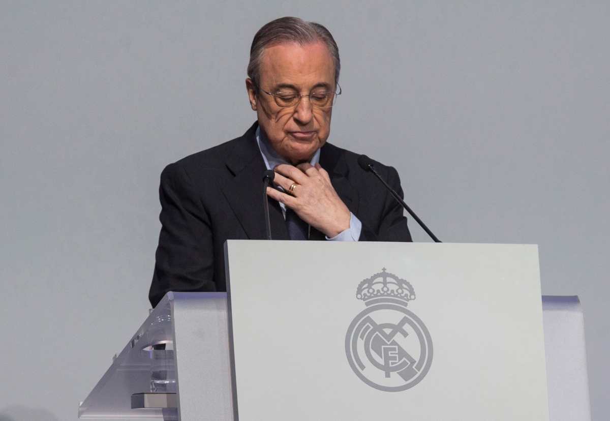 El presidente del Real Madrid Florentino Pérez, de 73 años, da positivo al coronavirus