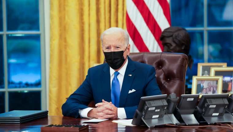 Joe Biden, presidente de Estados Unidos, se propone eliminar "malas políticas" sobre migración  que dejó Trump. (Foto: Hemeroteca PL)