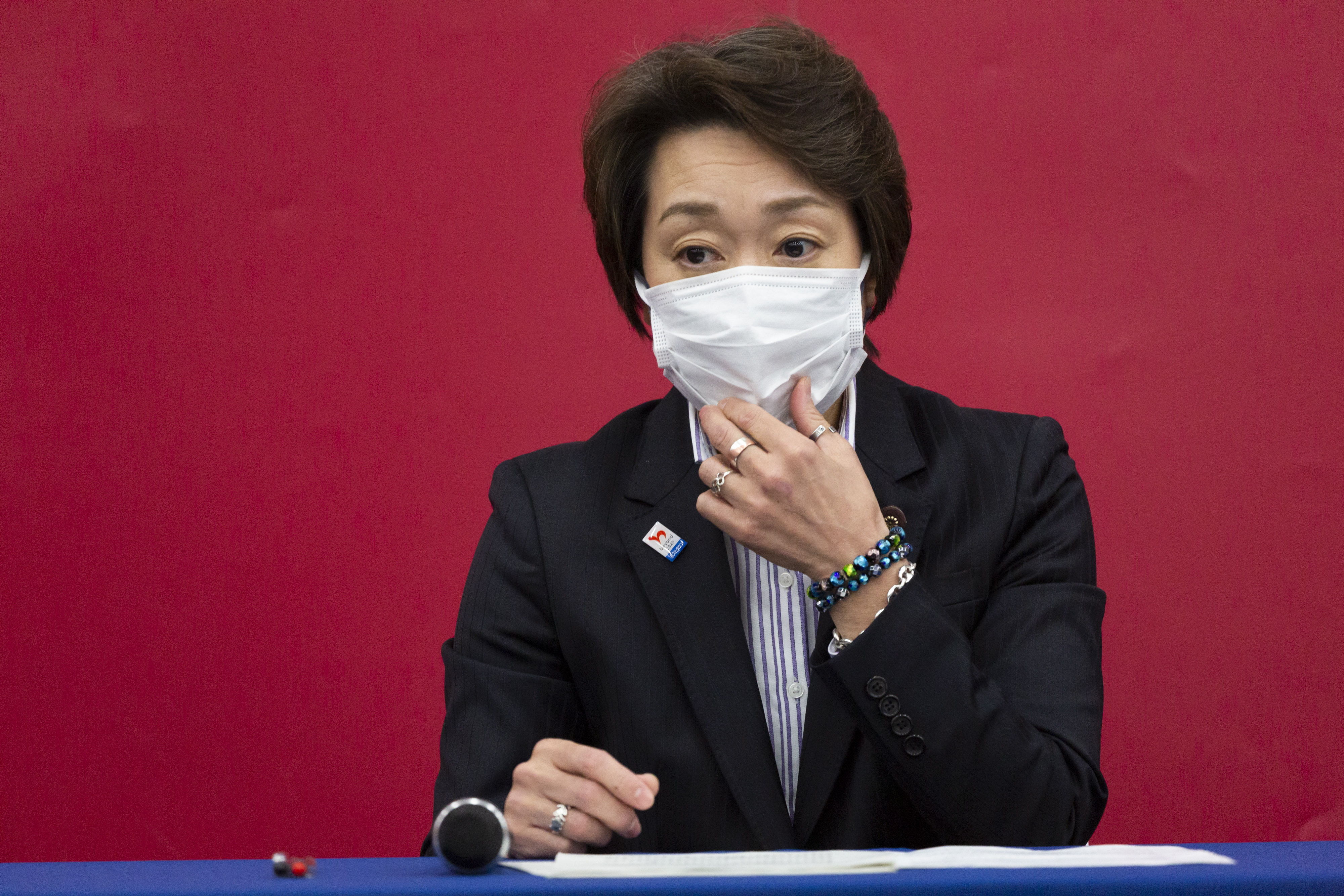 Seiko Hashimoto, presidenta del comité de organización de los Juegos Olímpicos de Tokio. (Foto Prensa Libre: EFE)