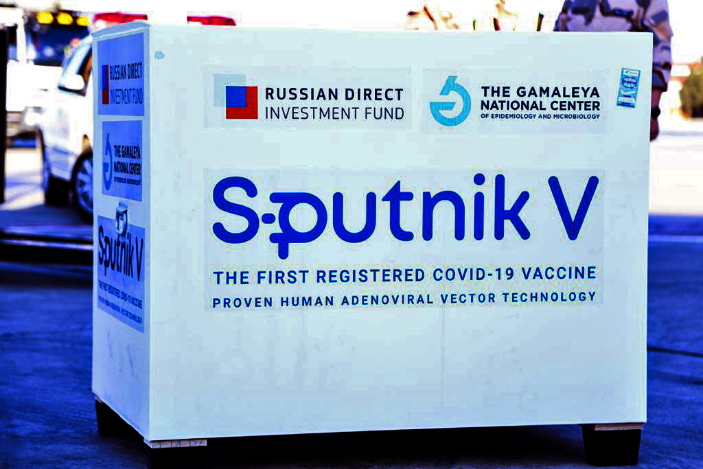 La vacuna rusa Sputnik V podría llegar a Guatemala, según autoridades de Salud. (Foto Prensa Libre: AFP)