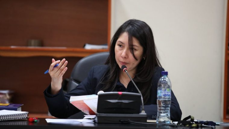 Erika Aifán, jueza de Mayor Riesgo D. (Foto Prensa Libre: Hemeroteca PL)