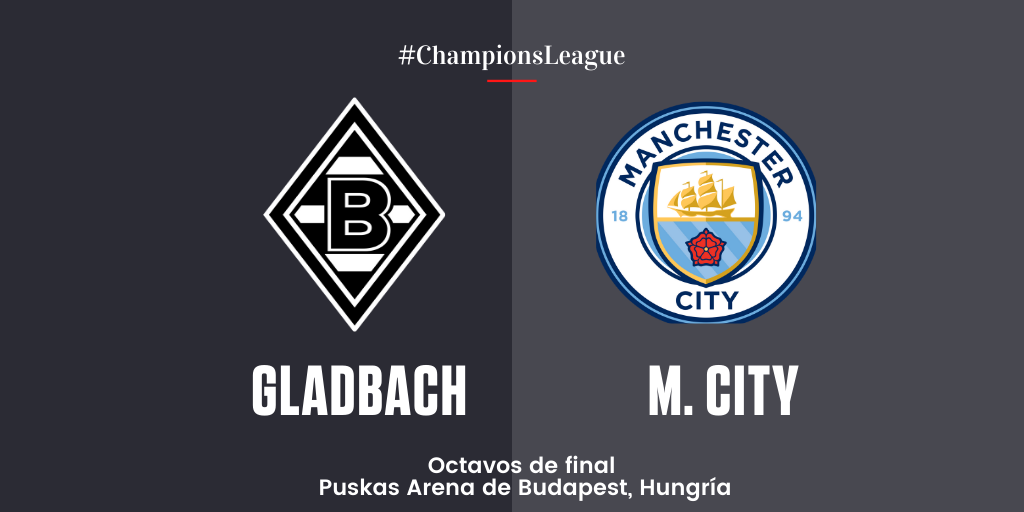 En Directo: Borussia Mönchengladbach vs Manchester City