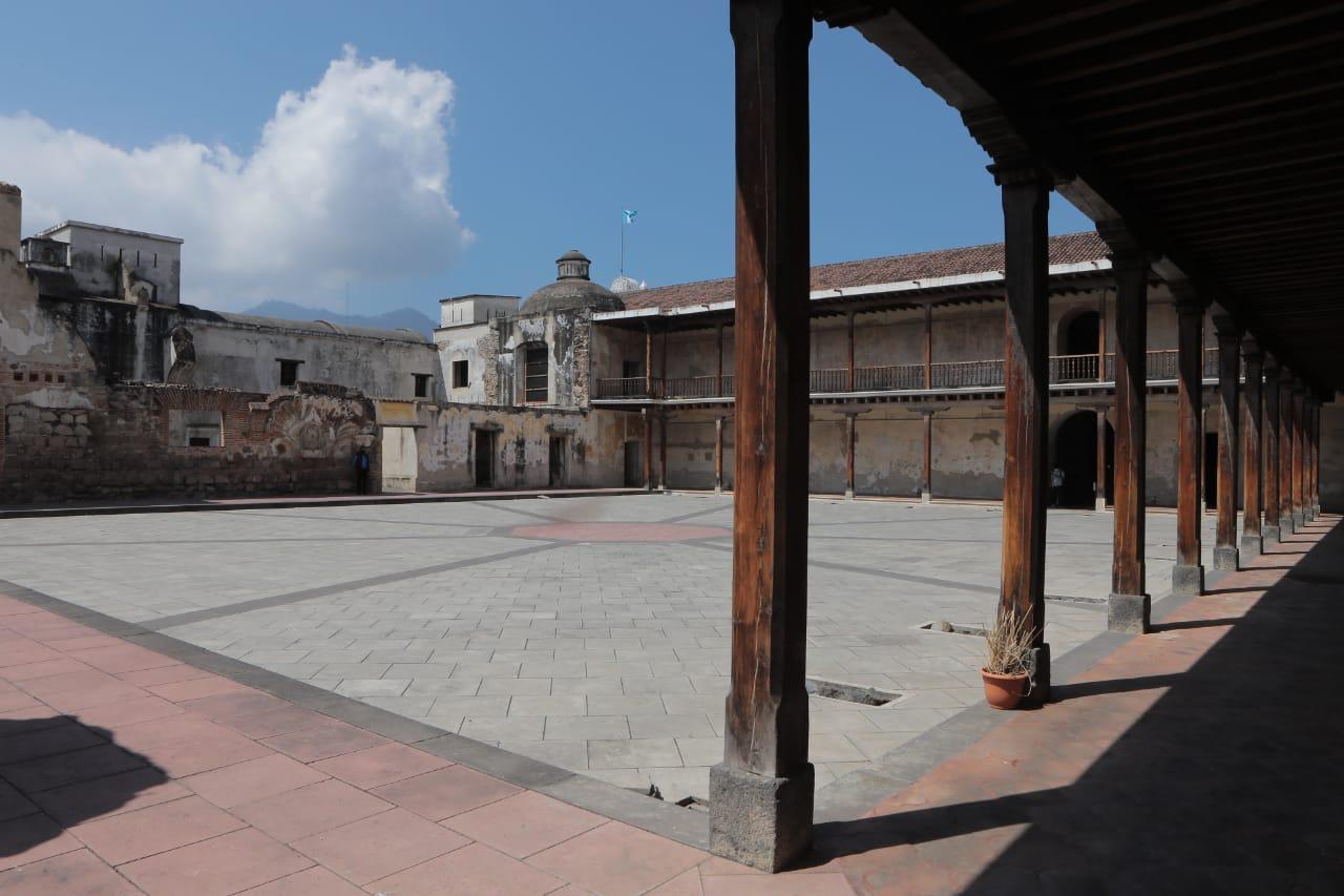 El Palacio de los Capitanes de Antigua Guatemala se transformará en un museo.  (Foto Prensa Libre: cortesía Ministerio de Cultura y Deportes), 