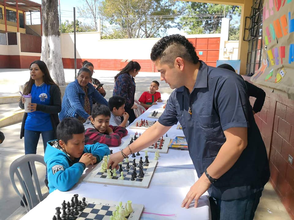 El maestro en ajedrez, Sergio García. 