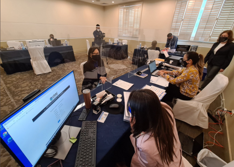 La actual magistrada de la CC, Gloria Porras, busca su elección por medio de la USAC. (Foto Prensa Libre: Movimiento Projusticia)