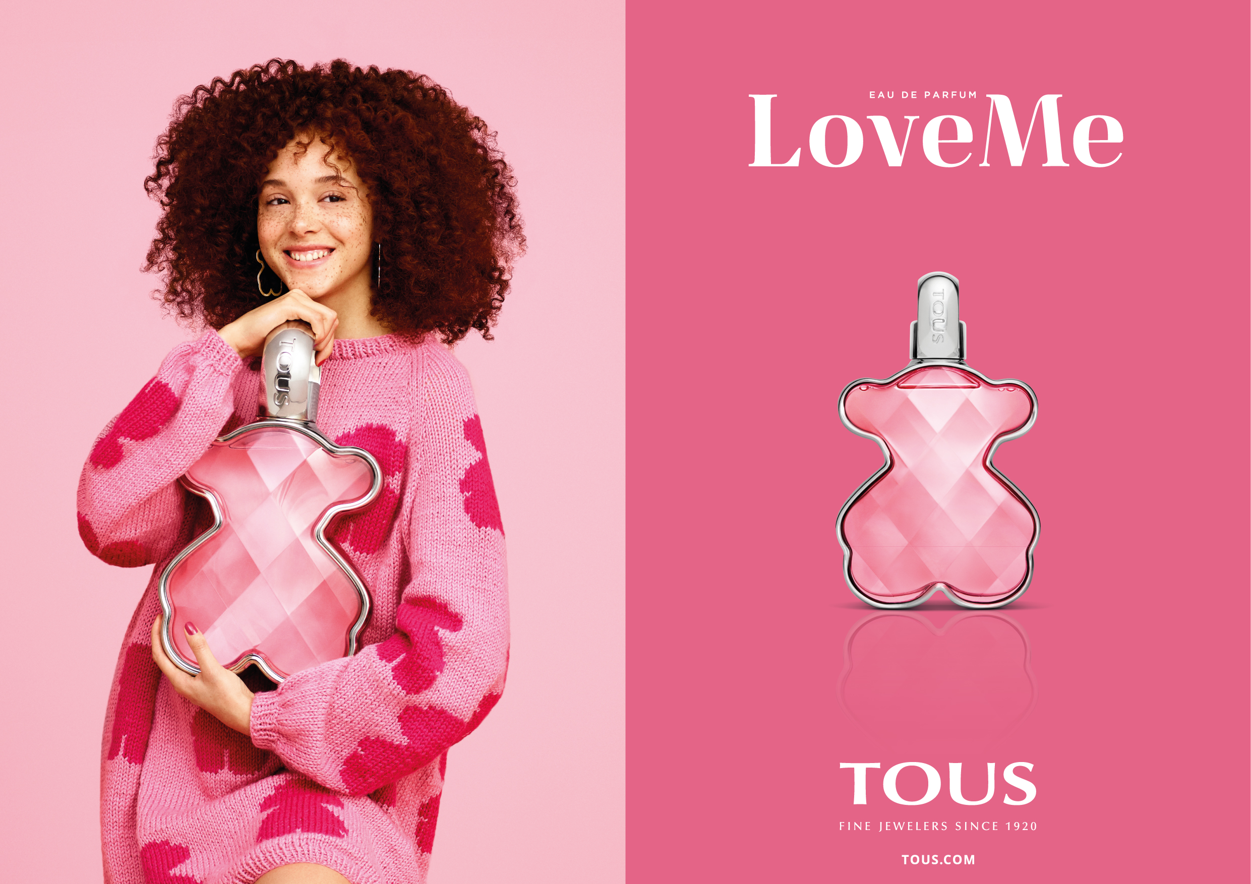 Con LoveMe Tous celebra cien años de existencia y 20 de estar en el mundo de los perfumes. Foto Prensa Libre: Cortesía.