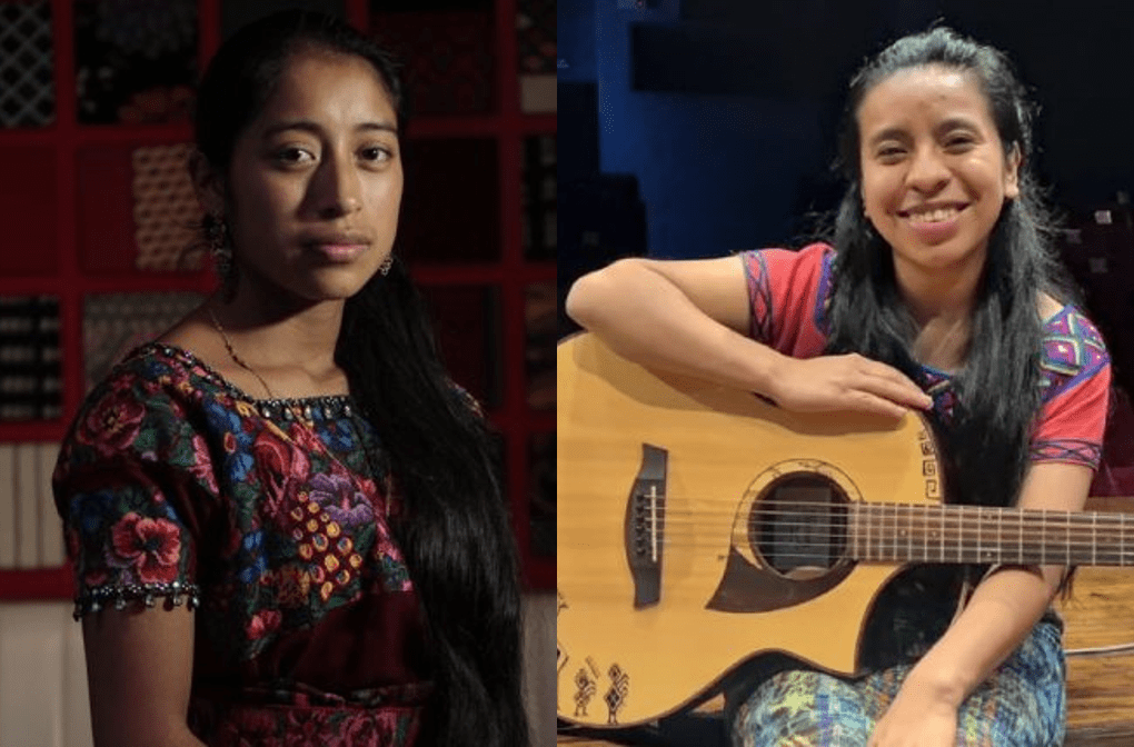 Sara Curruchich y María Mercedes