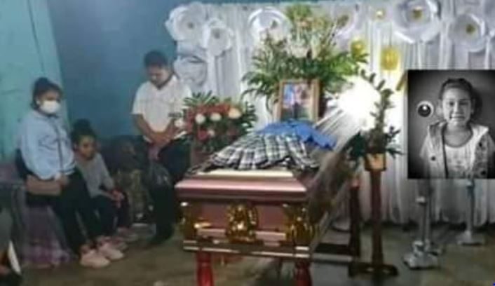 Velatorio de Sharon Figueroa en Melchor de Mencos, Pet??n. (Foto Prensa Libre: Wilder L??pez)