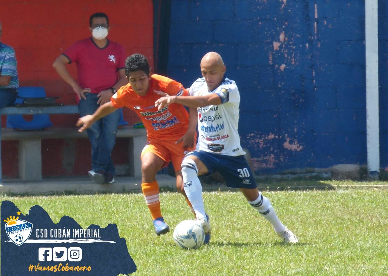 Achuapa supera al conjunto cobanero en el partido de la fecha 2 del Clausura 2021. (Foto Cobán Imperial).