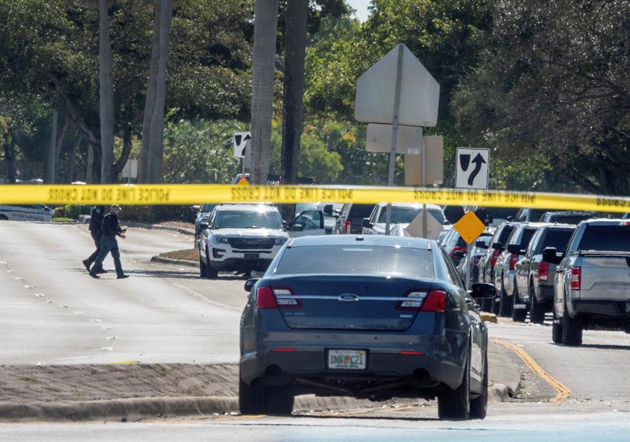 Dos agentes del FBI murieron y tres resultaron heridos en tiroteo en Florida, EE. UU. (Foto Prensa Libre: EFE)