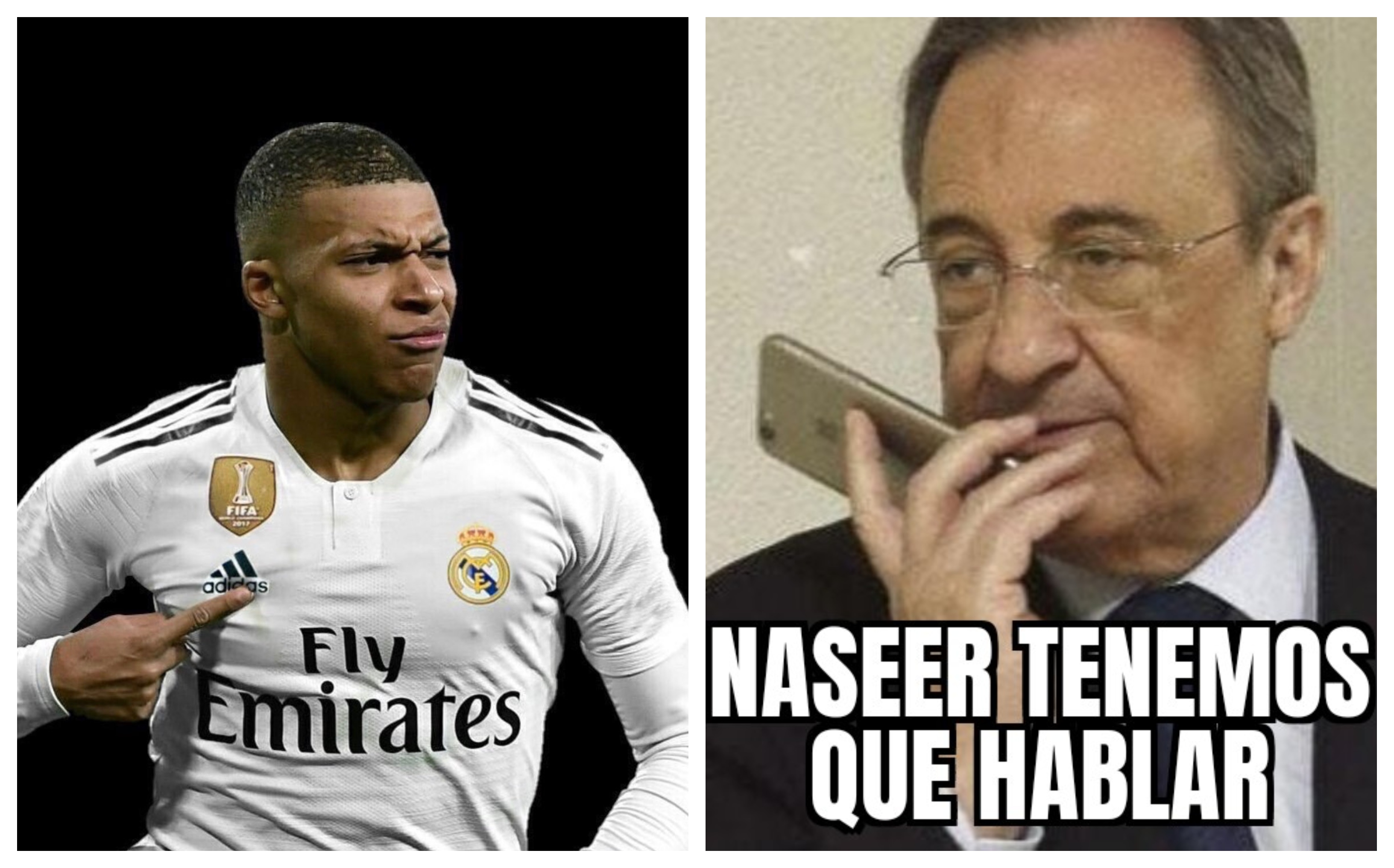 Aficionados del Real Madrid quieren que Mbappé sea fichado por el equipo. (Foto Prensa Libre: Twitter)