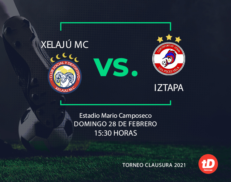 Xelajú MC enfrenta a Iztapa en la segunda jornada del Clausura 2021. 