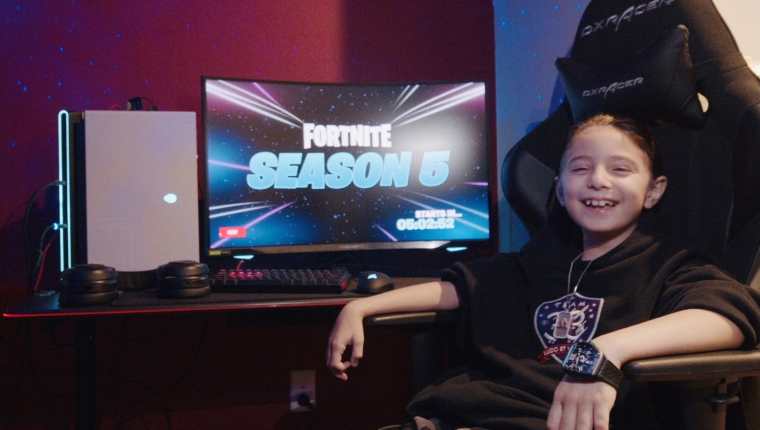 Joseph Deen, alias "33 Gosu", es un niño de ocho años que mostrará su talento en Fortnite. (Foto Prensa Libre: nintenderos.com)