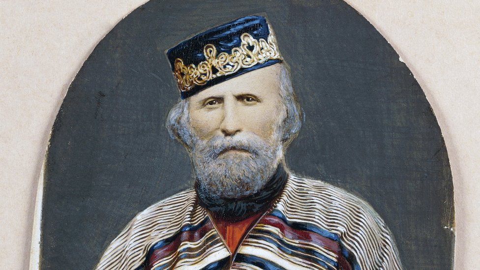 Giuseppe Garibaldi encarnó el mito del héroe romántico e idealista del siglo XIX.