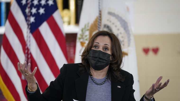 Kamala Harris, vicepresidenta de Estados Unidos. (Foto: AFP)