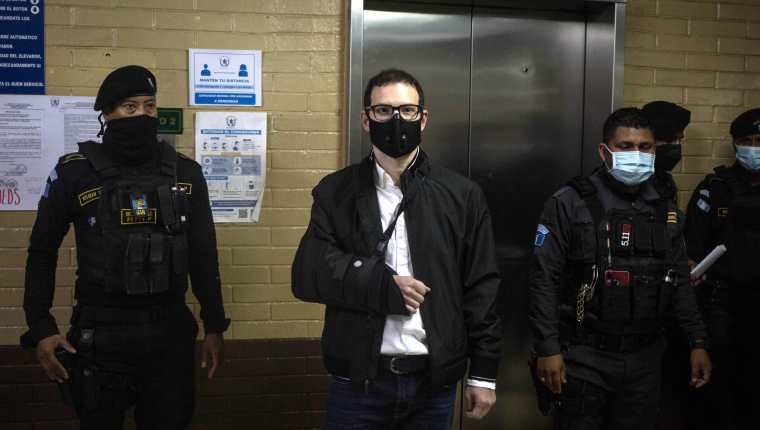 Luis Enrique Martinelli Linares intenta evitar su extradición a Estados Unidos. (Foto Prensa Libre: EFE)
