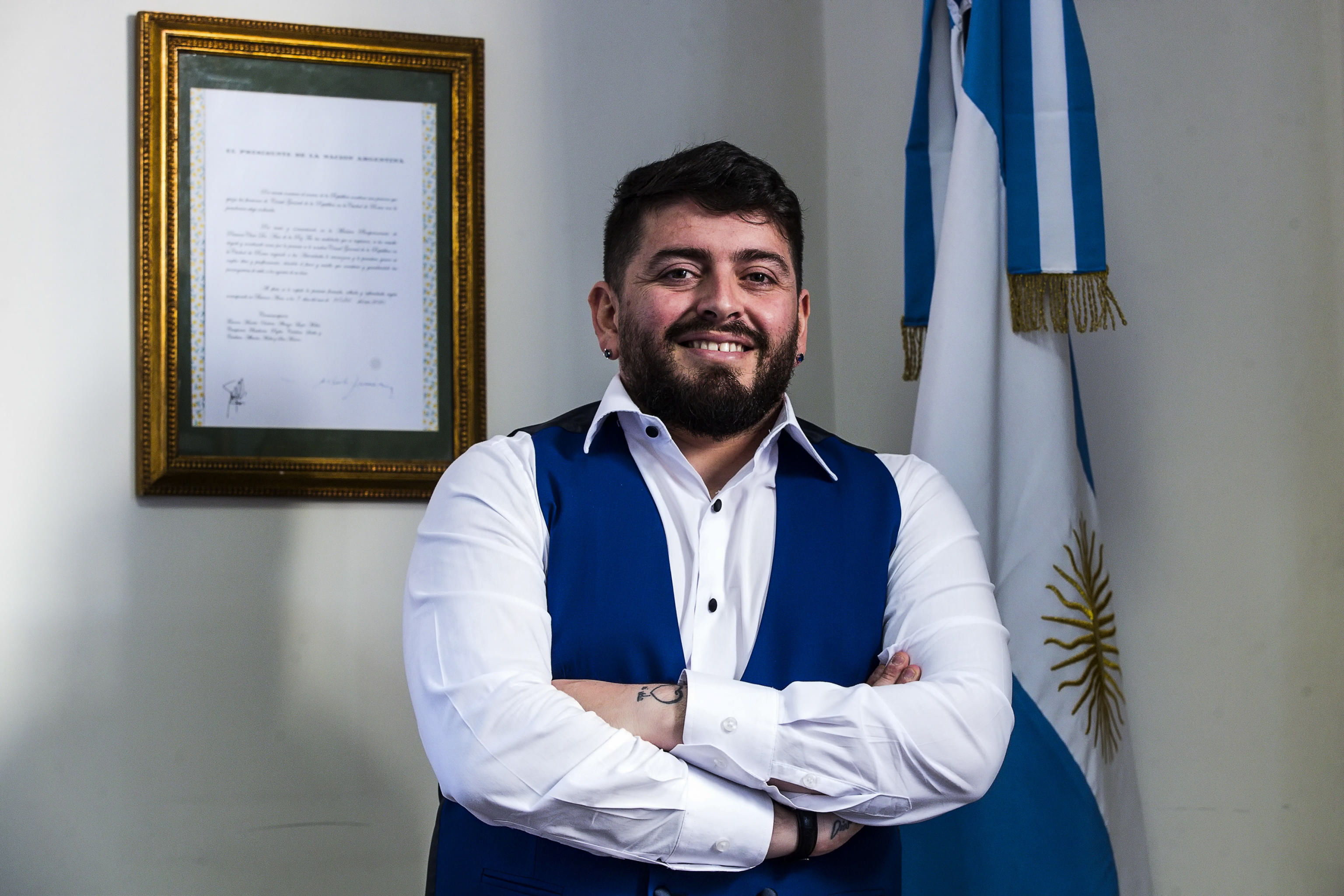 Diego Armando Maradona junior obtuvo la nacionalidad argentina este jueves. (Foto Prensa Libre: EFE)