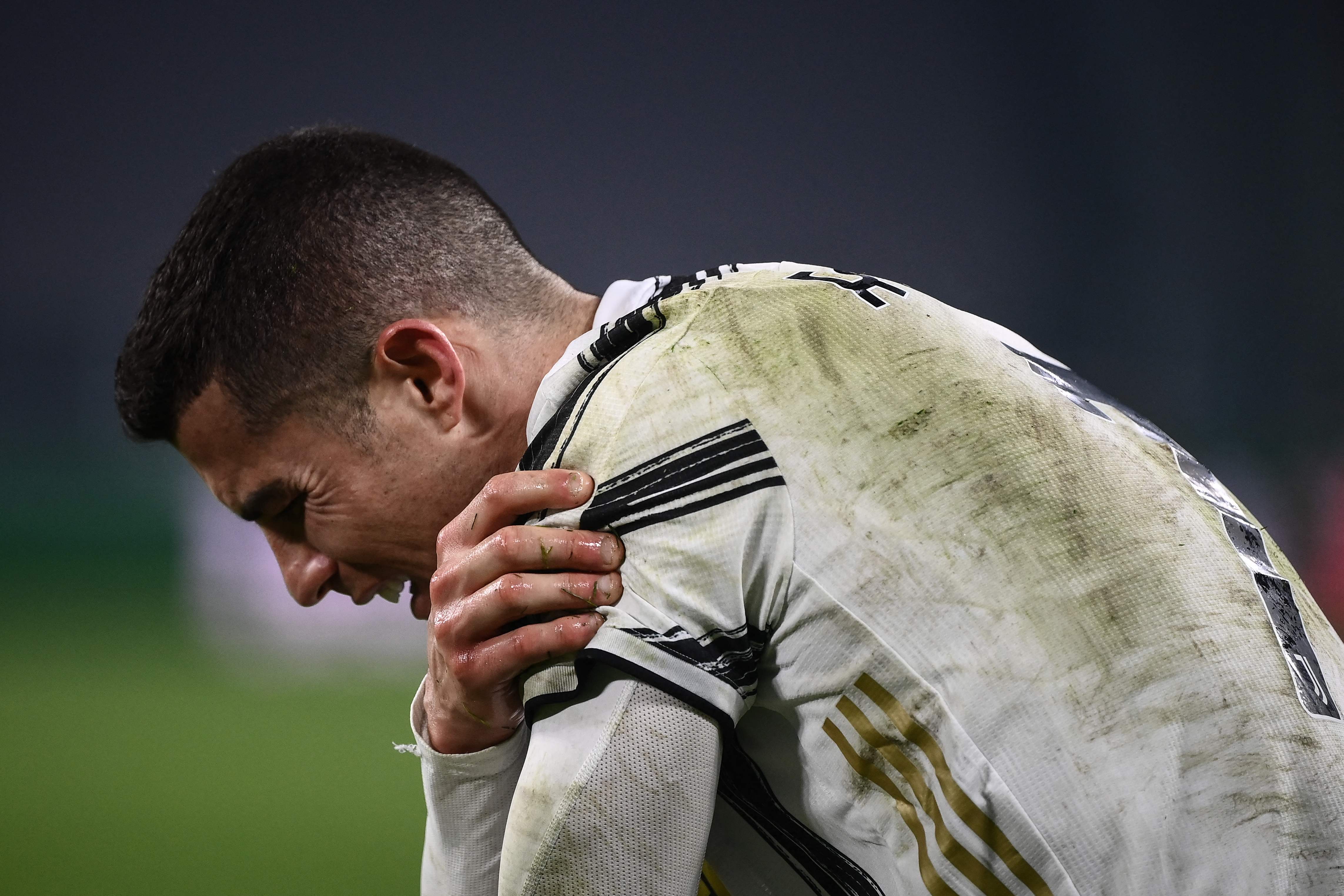Cristiano Ronaldo, durante el partido de este martes frente al Porto. (Foto Prensa Libre: AFP)
