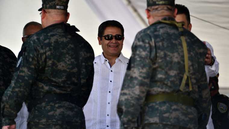 Juan Orlando Hernández, presidente de Honduras. (AFP)