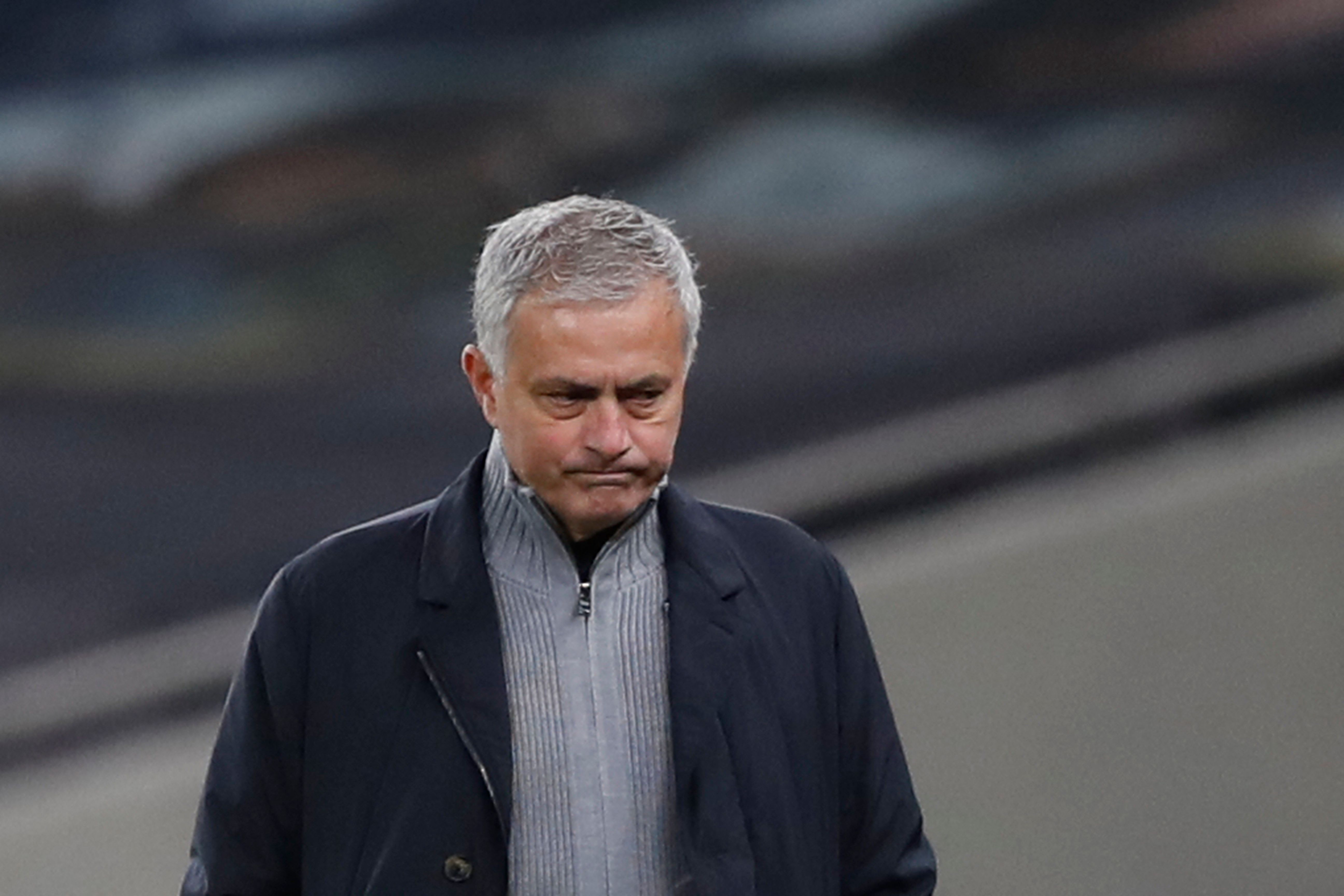 José Mourinho, entrenador del Tottenham. (Foto Prensa Libre: AFP)