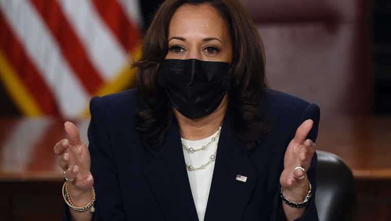 Kamala Harris, vicepresidenta de Estados Unidos. (Foto: AFP)