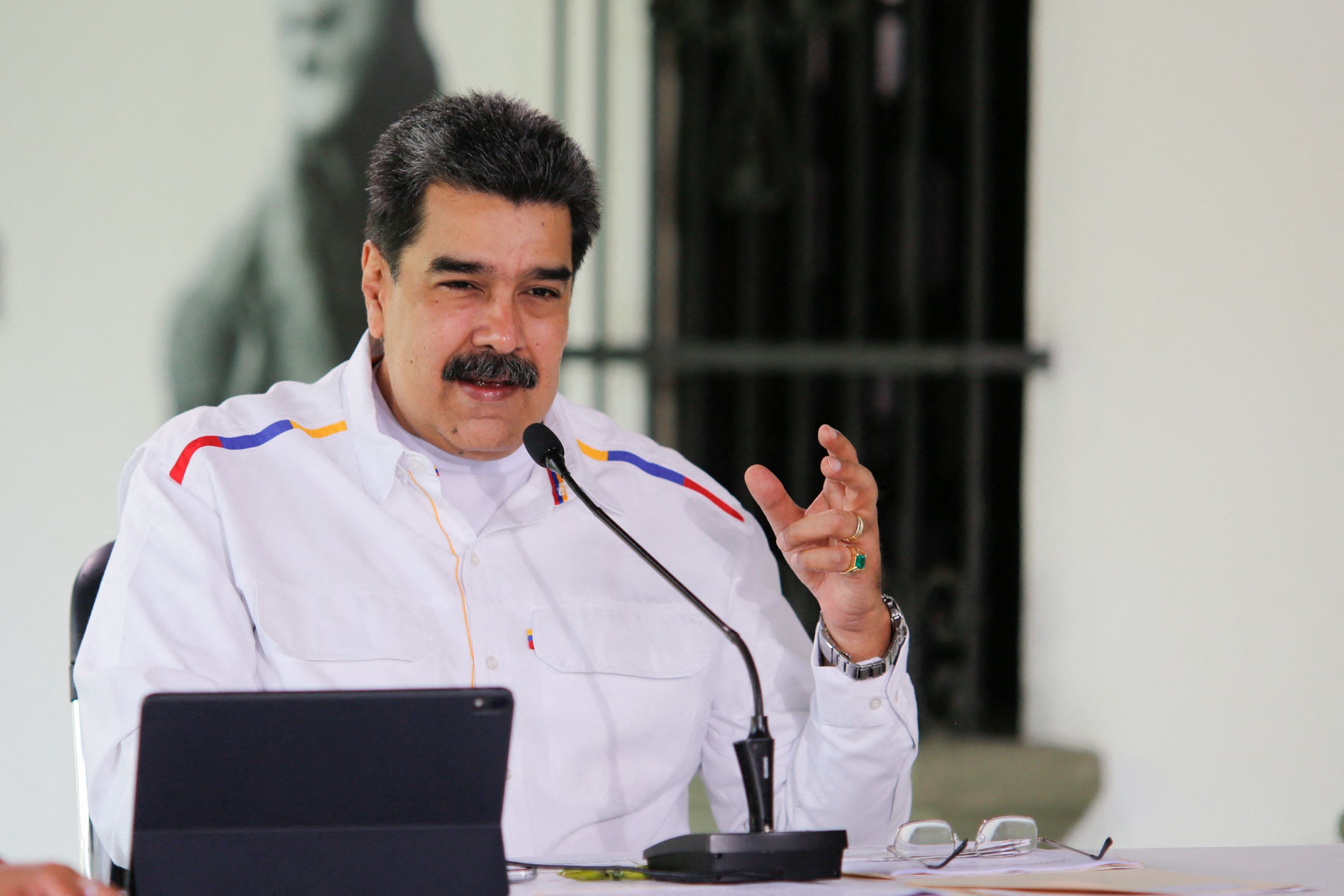 Nicolás Maduro ofrece petróleo a cambio de vacunas contra covid-19. Foto Prensa Libre. 