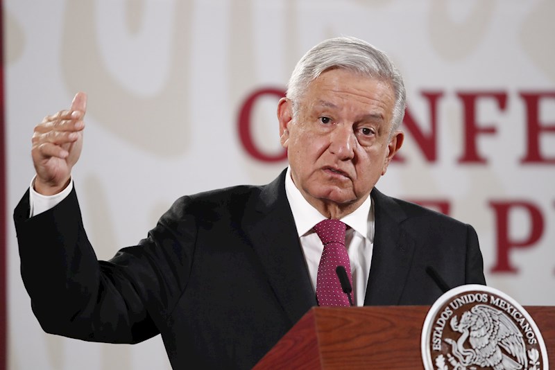 Andrés Manuel López Obrador agradeció a su homólogo Joe Biden por el envío de vacunas para el coronavirus. (Foto Prensa Libre: EFE)