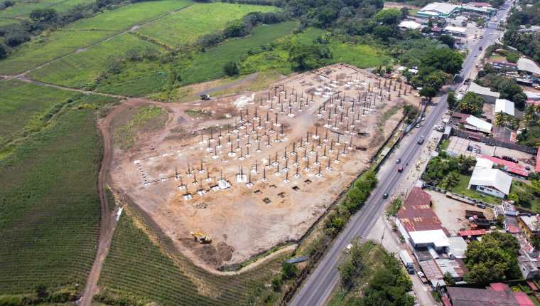 El centro comercial Santalú estará ubicado en Santa Lucía Cotzumalguapa y contará con al menos 500 espacios de parqueo. (Foto Prensa Libre: Cortesía Íntegro)