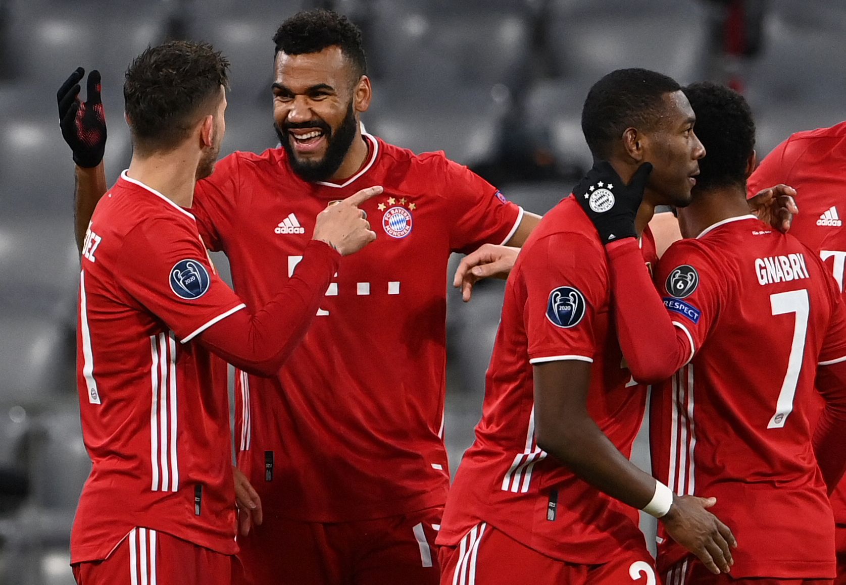 Los jugadores del Bayern ganaron con tranquilidad frente a la Lazio. (Foto Prensa Libre: AFP)