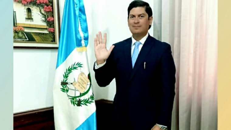 Janio Rosales asumió como secretario privado de la Presidencia. (Foto Prensa Libre: Presidencia de Guatemala)