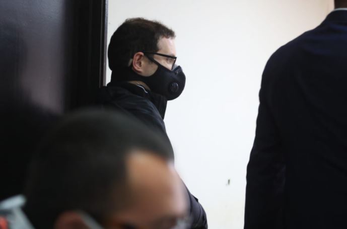 Luis Enrique Martinelli comparece ante juzgado por solicitud de extradición de EE. UU. (Foto Prensa Libre: Carlos Hernández)