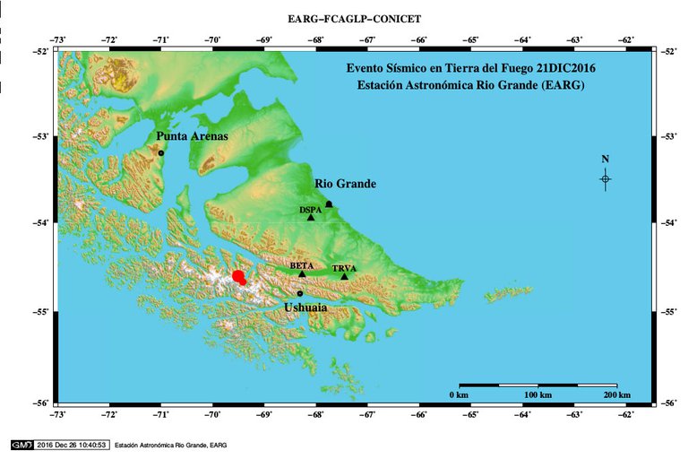 Tierra del Fuego, zona de riesgo de tsunamis. (Foto Prensa Libre: Tomada de Infobae) 