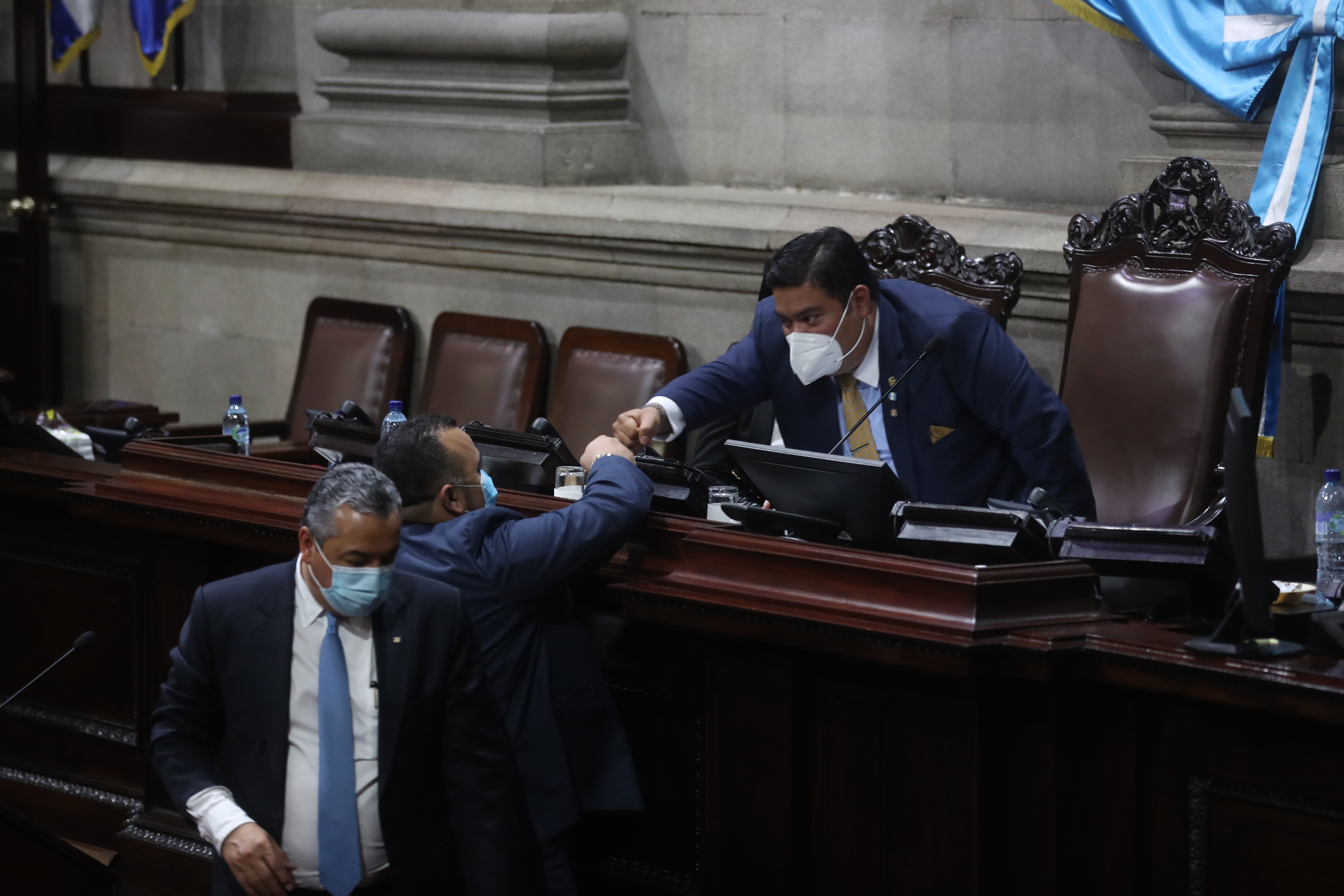 El Congreso está a seis semanas de terminar su período de sesiones ordinarias sin avanzar en la producción legislativa. (Foto Prensa Libre: Hemeroteca PL)
