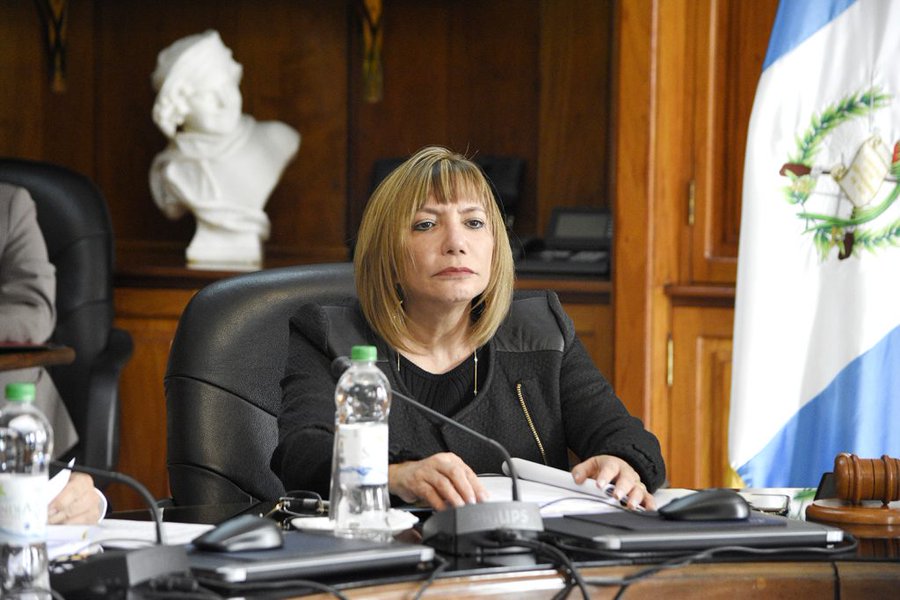 Silvia Patricia Valdés, presidenta de la CSJ. (Foto Prensa Libre: Hemeroteca PL)

