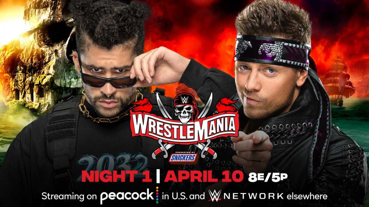 Bad Bunny debutará como luchador en WrestleMania el 11 de abril