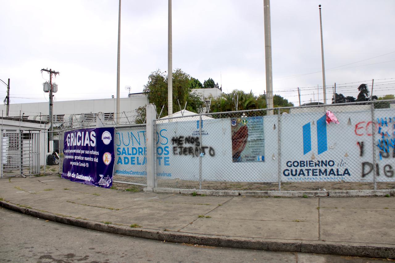 Asicale hospital temporary Parque de la Industria – Prensa Libre