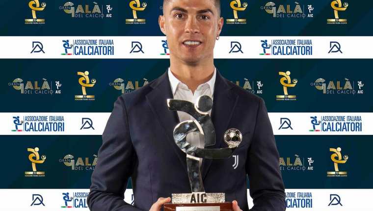 Cristiano Ronaldo fue elegido mejor jugador de la italiana 2019/2020