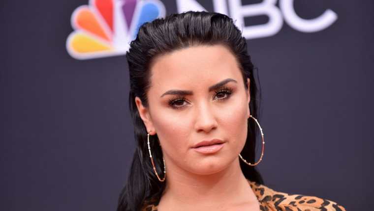 La cantante estadounidense Demi Lovato reveló que fue víctima de violación durante su adolescencia. (Foto Prensa Libre: AFP)