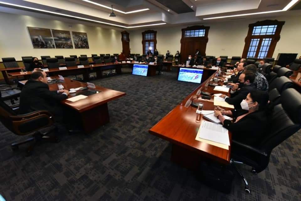 Alejandro Giammattei sesionará con todos sus ministros para designar jueces constitucionales. (Foto: Hemeroteca PL)