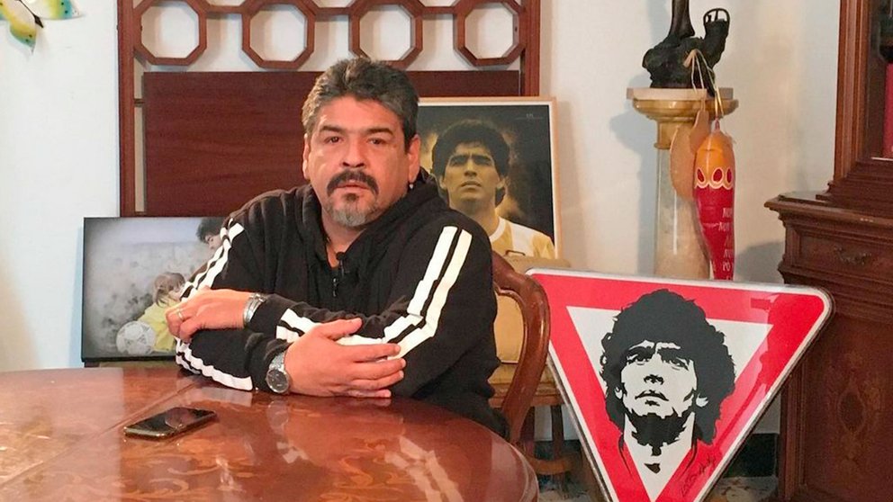 Hugo, el hermano menor de Diego Armando Maradona, confiesa que habla con "El Pelusa". (Foto Prensa Libre: Tomada de Instagram)