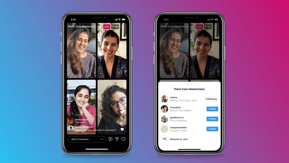 Instagram refuerza sus Lives e incorpora nueva opción. (Foto Prensa Libre: Instagram)