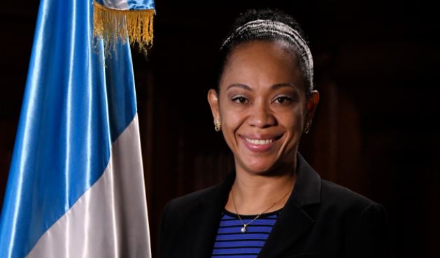 María Consuelo Ramírez Scaglia fue nombrada este 25 de marzo de 2021, como nueva secretaria general de la Presidencia. (Foto Prensa Libre: Gobierno de Guatemala)
