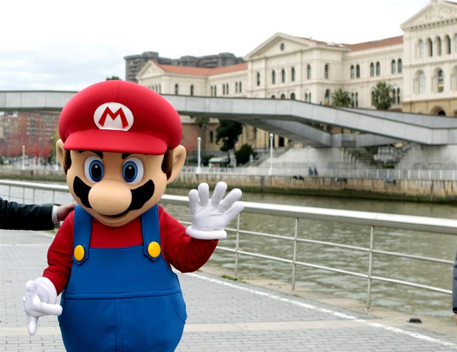 El parque temático Universal Studios Japón contará con el personaje de Super Mario, entre sus atractivos. (Foto Prensa Libre: EFE)