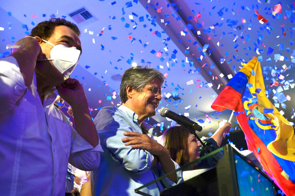 Guillermo Lasso se convierte en el nuevo presidente de Ecuador. (Foto: AFP) 