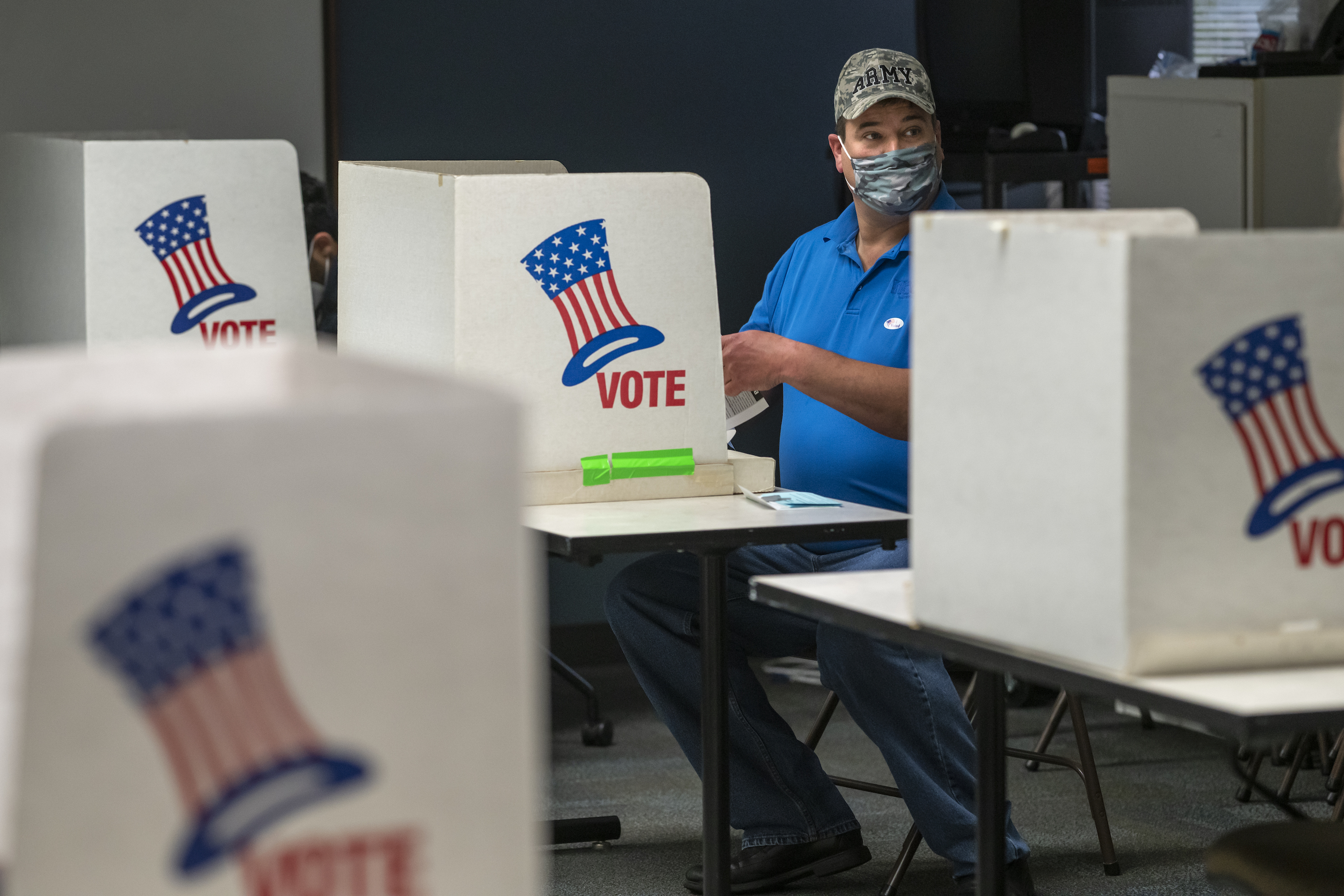 Una nueva lucha sobre el derecho de votación asoma en Estados Unidos. GETTY IMAGES