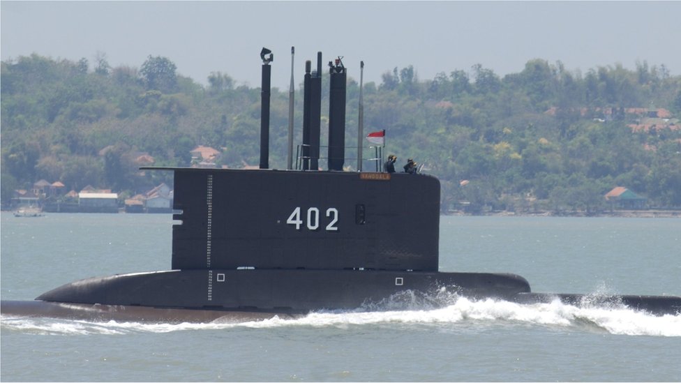 La Armada de Indonesia está en una carrera por encontrar el KRI Nanggala-402, aquí en una foto de archivo.