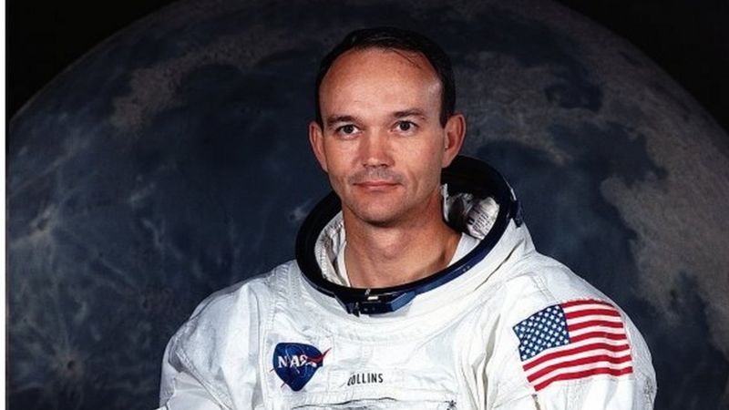 Michael Collins se quedó orbitando la Luna mientras sus compañeros Neil Armstrong y Buzz Aldrin caminaban por el satélite. (REUTERS)